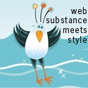 Web Substance Meets Style : ...because you have less than a second to make a good first impression.