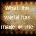 AnneleentJ's blog : What the world has made of me..