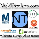 Nick Throlson WebMaster Blogging About Sucess : Money,Life,Wisdom,Knowledge 4 keys to Sucess!!