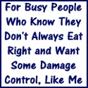 DamageControlNutrition.com : For People Who Don't Always Eat Right and Want Some Damage Control, Like Me