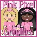 Pink Pixel Graphics : Trendy Girly Boutique Graphics
