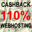 Cashback 110% Webhosting : Buy Webhosting Package You Get 110% Cashback