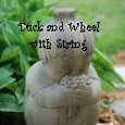 Duck and Wheel With String : 